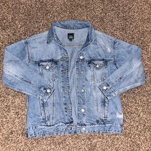 Distressed Denim Jacket